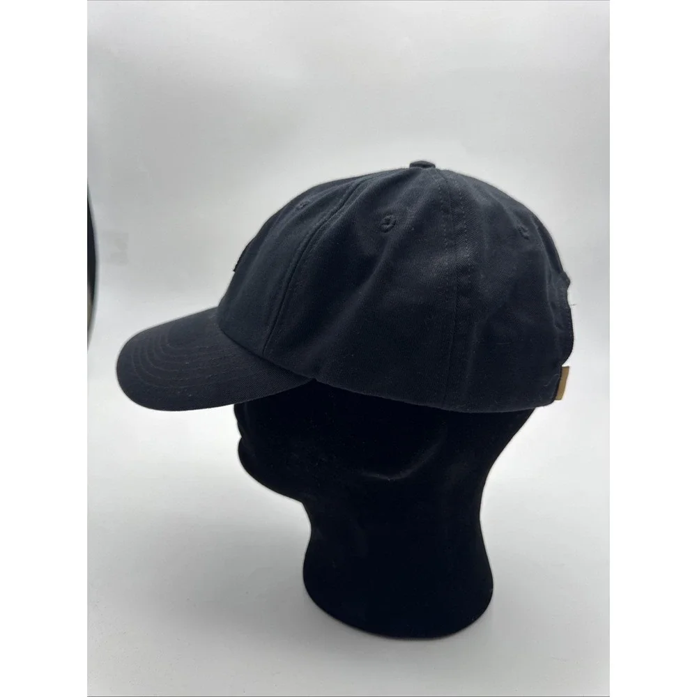 OVO October's Very Own Small Owl Logo Strapback Hat Black Gold